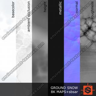 PBR ground snow texture DOWNLOAD